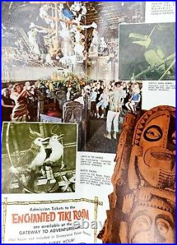 1963 Disneyland Enchanted Tiki Room Premiere Brochure Vintage 1960s Disney MINT