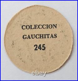 1968 Figuritas Argentina Walt Disney Vintage Card Disc Pog Super Rare Orig #245