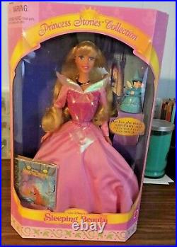 1997 Walt Disney Mattel Princess Stories Collection Complete Set Of 5 Barbie