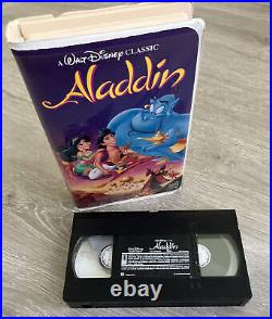 6 Vintage Walt Disney's VHS Black Diamond Classics Beauty & the Beast Lady Tramp