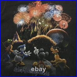 90S Walt Disney T-Shirt Corporate Mickey Minnie / Character Vintage 80S Usa Fant
