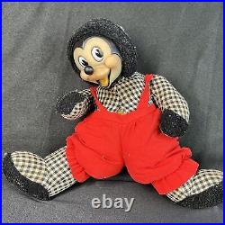Antique vintage walt disney Minnie Mouse plush doll