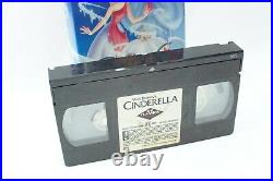 CINDERELLA BLACK DIAMOND WALT DISNEY The CLASSICS VHS 410 vintage