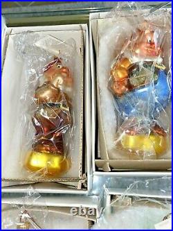 Christopher Radko Walt Disney Snow White and Seven Dwarfs 1997 w Box TAG RARE
