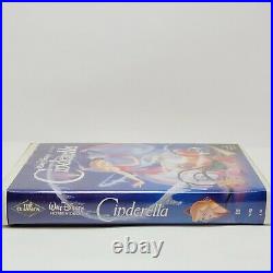Cinderella Walt Disney Classic VHS 1988 Black Diamond Vintage 410