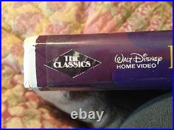 Classic Beauty and the Beast VHS 1992 Walt Disney's Black Diamond Rare VTG 92