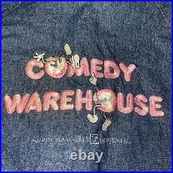 Comedy Warehouse Pleasure Island Vintage Walt Disney World Denim Jacket Large