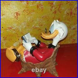 Dagobert Duck Scrooge McDuck XXL Figur Statue Resin Walt Disney selten