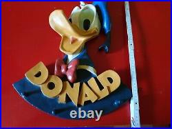 Donald Duck Figur Wand Garderobe Walt Disney