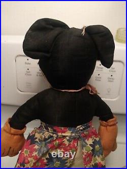 EXTREMELY RARE 1930s Charlotte Clark Minnie Mouse Vintage (Walt disney)