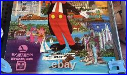 Eastern Airlines Walt Disney World Vintage Poster 1971 Opening Year 40 x 30