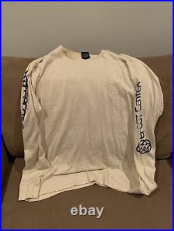 Epcot Center Long Sleeve Large Shirt RARE VINTAGE Disney Spaceship Earth