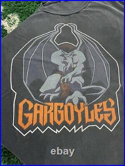 Gargoyles Vintage Tee Shirt Tv Promo 1994 XL Walt Disney Cartoon