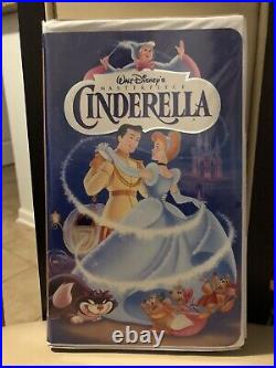Genuine Vintage Walt Disney Masterpiece Cinderella VHS