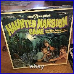 HAUNTED MANSION LAKESIDE BOARD GAME VINTAGE COMPLETE 1975 Walt Disney World Rare