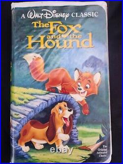 Hailed Vintage Disney Black Diamond The Fox and the Hound 1981 Walt Disney Kid
