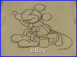 Iceberg History Vintage Pullover Mickey Mouse Walt Disney Sketch Size L Tip Top