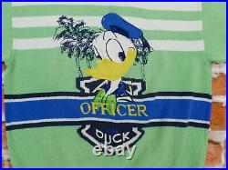 Iceberg Vintage Pullover Donald Duck Walt Disney Officer Light Size M Tip Top