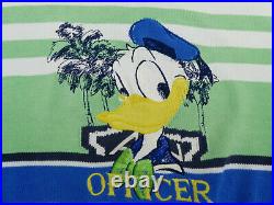 Iceberg Vintage Pullover Donald Duck Walt Disney Officer Light Size M Tip Top
