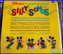 LOT of (13) Vintage Walt Disney Records (classic children's Records)