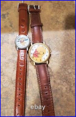 Lot Of 17 Original Vintage MICKEY MOUSE POOH TINKERBELL WATCHES WALT DISNEY