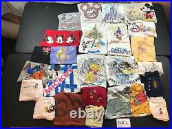 Lot of 50 Wholesale Vintage 90s 00s Walt Disney T Shirts DLOT4