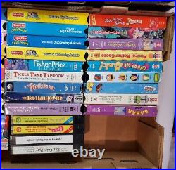Lot of 70 Classic & Vintage VHS kids Cartoons 70's 80's, Walt Disney, Dr. Seuss
