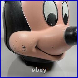 Mickey Mouse Vintage Head Lunch Box Aladdin Industries Walt Disney Vintage