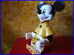 Micky Maus Mickey Mouse Figur mit Zeitschriftenhalter Werbeaufsteller Disney