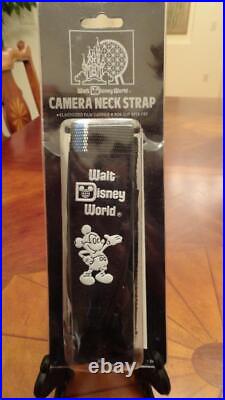 NEW Vintage Walt Disney World Mickey Mouse Camera Shoulder Neck Strap RARE