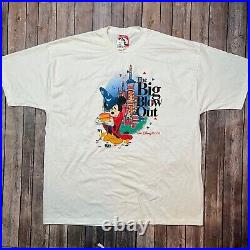 NOS VINTAGE Walt Disney World 25th Anniversary 1996 Shirt Sz XL Mickey NWT Y2K