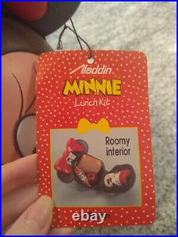New Minnie Mouse Head Vintage Aladdin Lunch Box with NO Thermos Walt Disney