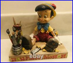 PINOCCHIO Carved From The Heart WALT DISNEY Collectible Rare Vintage Jim Shore