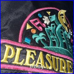 Pleasure Island Satin Jacket Vintage Walt Disney World Betty Jo Bruce Medium