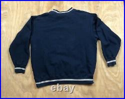 RARE 90s Vintage Walt Disney World Tour Sweatshirt Blue Crewneck Size Large