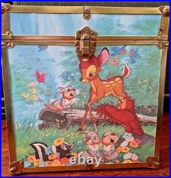 RARE VINTAGE Walt Disney Bambi Toy Chest
