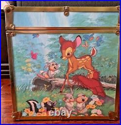 RARE VINTAGE Walt Disney Bambi Toy Chest