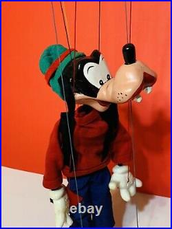 RARE! Vintage Pelham Puppet Marionette Walt Disney Goofy