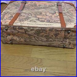 RARE Walt Disney Suitcase Luggage Trunk Carry Case Travel Vintage Giveaway