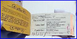 Rare Complete Vintage 1971 Walt Disney World's Magic Kingdom Opening Ticket Book