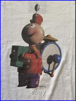 Rare Vintage 90s Pixar Tin toy T-Shirt Size XL Walt Disney Toy Story