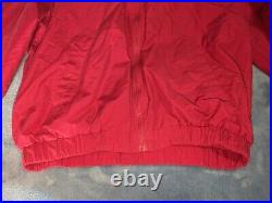 Rare Vintage Walt Disney World Mickey Mouse Red Coat Jacket Hooded Small