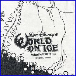 Rare Vintage Walt Disney World On Ice by Kenneth Field T-Shirt Size S