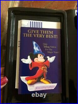 Rare Vintage Walt Disney's Masterpiece Fantasia Christmas Lead Released Nov 1991