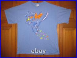 Rare and Vintage FIGMENT Dragon Disney Shirt Double Sided XL