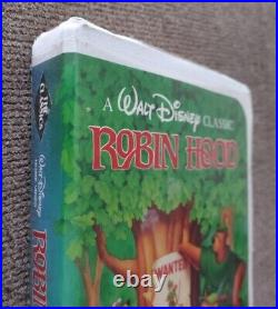 Robin Hood VHS 1991 Vintage Disney Black Diamond Edition Walt Disney Robin Hood