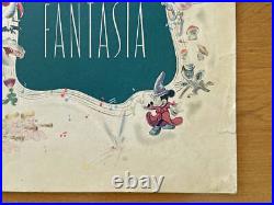 Super Us Vintage Fantasia/Fantasia 1940 Program Walt Disney