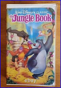 The Jungle Book VHS 1122 Walt Disney Black Diamond Classics Movie Vintage