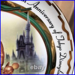 Tokyo Disneyland Walt Disney picture plate plate vintage limited edition