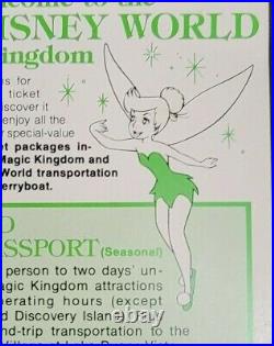 VINTAGE1979 Welcome to the Walt Disney World Vacation Kingdom Park Ticket WDW